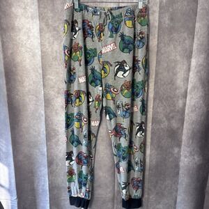 Men's Marvel Avengers Pajama Sleep‎ Pants Joggers Large